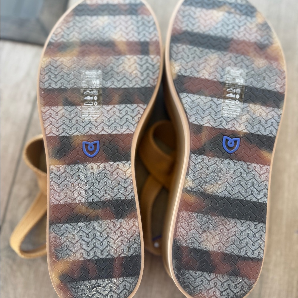 Rothy’s Lightweight Wedge Sandal in Beachsand - Picture 5 of 5